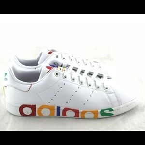 MEN'S ADIDAS STAN SMITH OLYMPIC PACK WHITE/MULTI -LIMITED EDITION 10.5